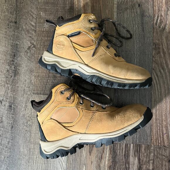Timberland Boys Waterproof Mt. Maddsen Hiking Boot Size 1 - Picture 4 of 7